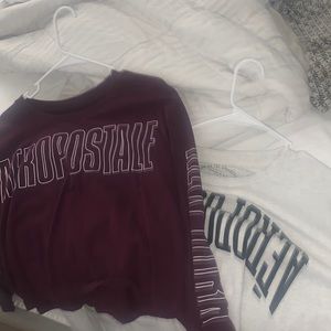 Aeropostale long sleeve Name Tees (2)